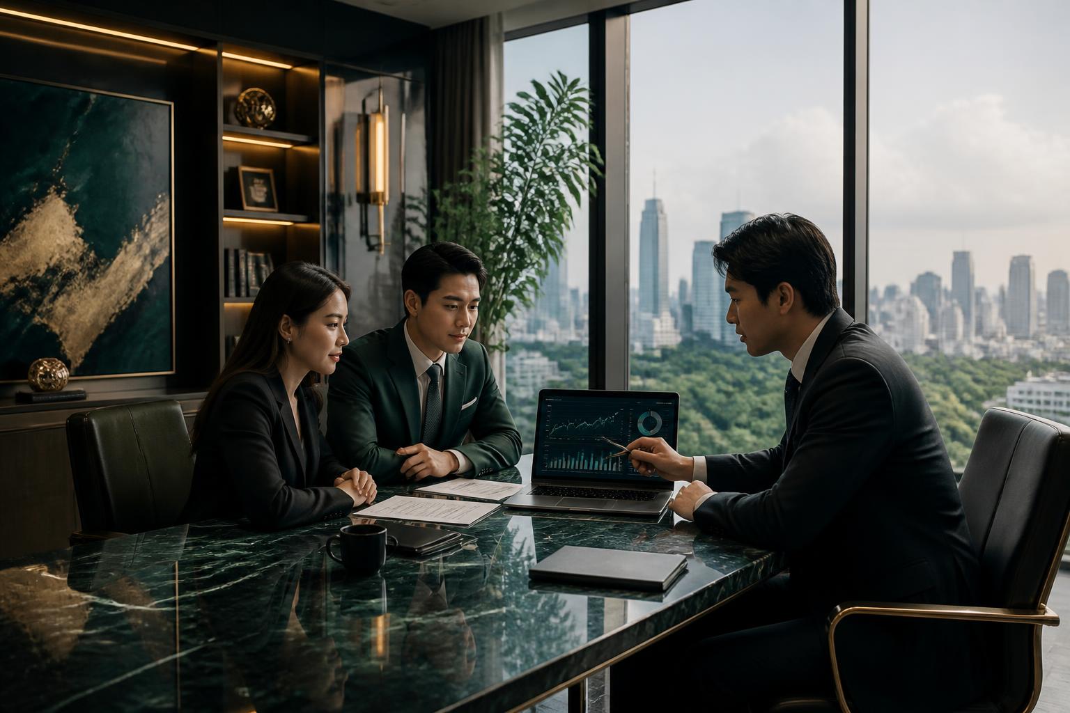 Wealth100Million advisory team collaborating